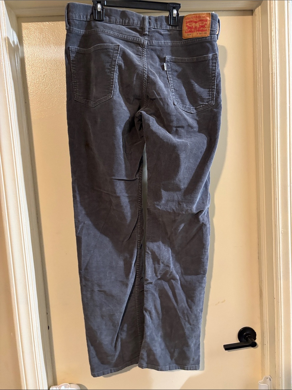 Levi's Men's Corduroy Pants in Slate Gray